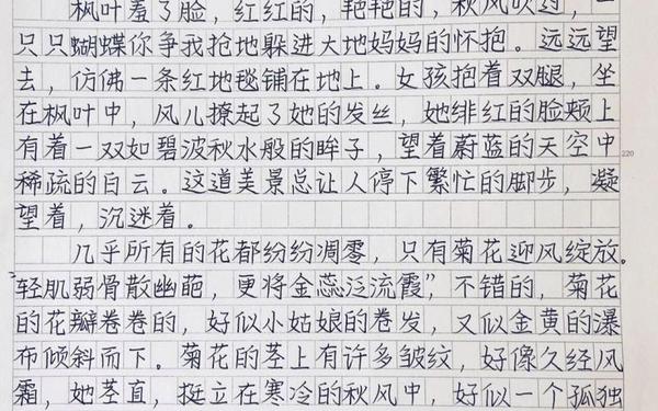 以秋天为主题的作文;描写秋天的作文450字左右