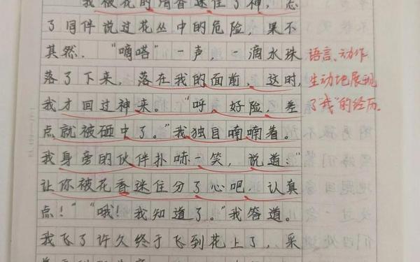 人教版六年级上册语文第一单元作文-六年级作文变形记450字