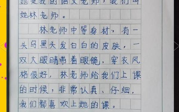 我的好老师—我的老师100字摘抄