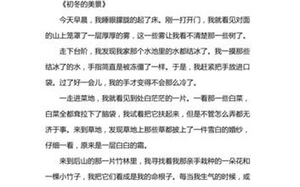 300字周记初中生,周记300字可抄日常生活