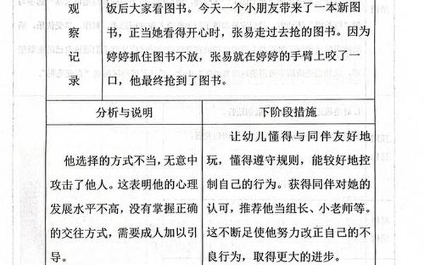小班教育随笔《做个勇敢的孩子》 小班表演区《好妈妈》观察记录