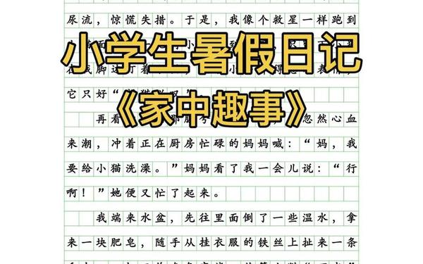 家中趣事作文—家庭趣事500字优秀作文