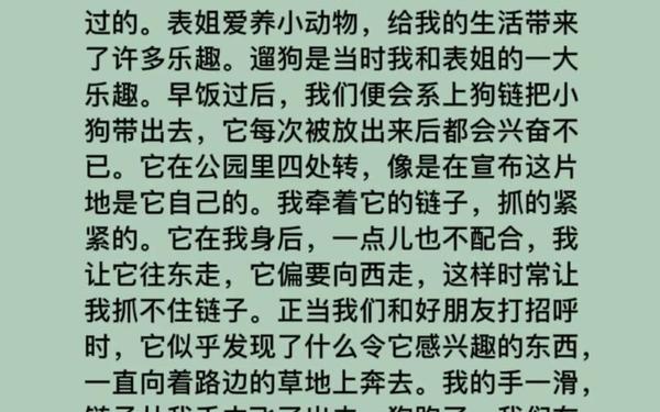 30个字作文 30字作文题目