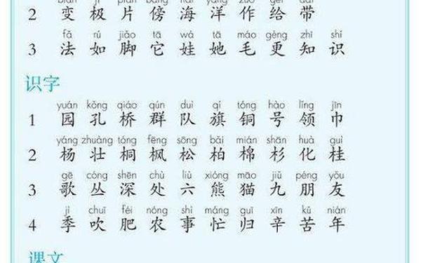 二年级语文上册电子课本-2024二上最新电子课本