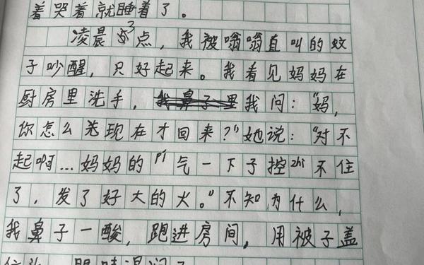 鼻子一酸的经历50字、如果鼻子一酸的经历吗写一写