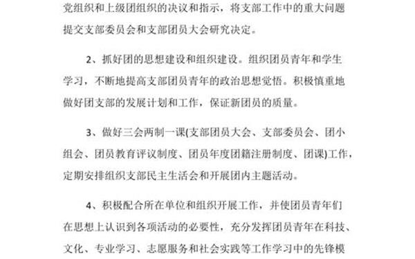 团支书职责—学校团支书的职责是什么