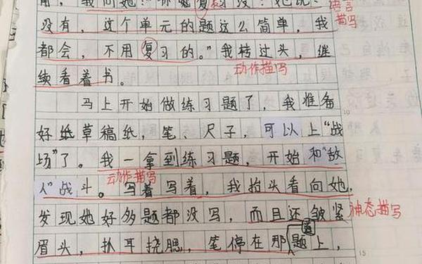他(她)___了作文 《他_了》作文
