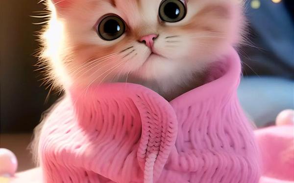 可爱的小猫咪-播放小猫的图片