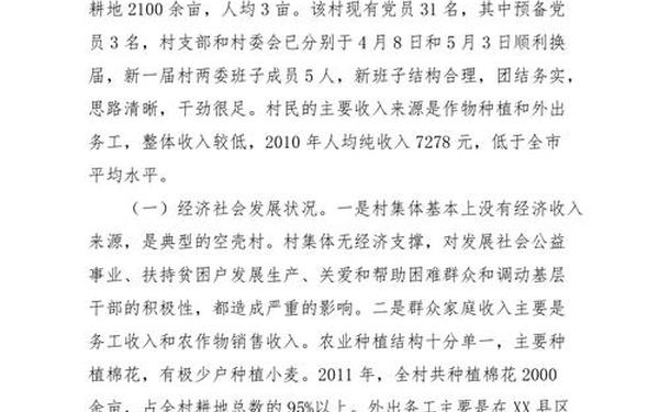 农村调研报告 乡村调查报告范文3000字