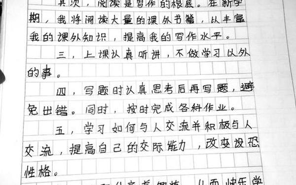 关于新学期的作文-新学期规划大学生