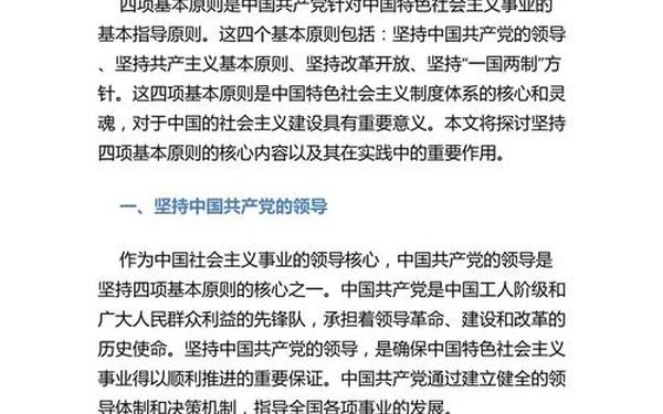 四项基本原则_四项检查是哪四项