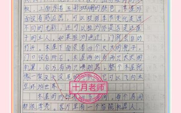 我的奇思妙想作文400字四年级—会飞的木屋400字