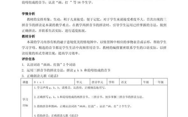 gkh教学设计—gkh教学方案教学目标