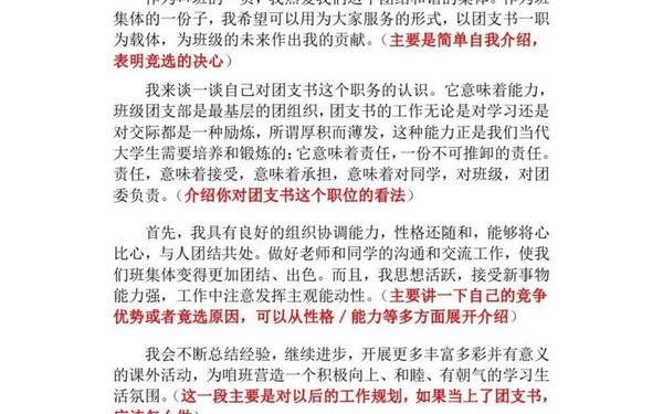 团支书竞选演讲_竞选演讲稿的注意事项