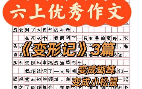 变作文500字六年级优秀作文_我变成了__六年级500字