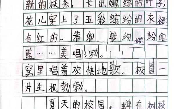 三年级写学校的作文,写学校的作文200字