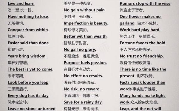 优美的英文句子,英语唯美句子