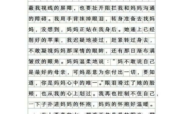 初三作文《翻过那座山》、翻过那座山600字初中作文