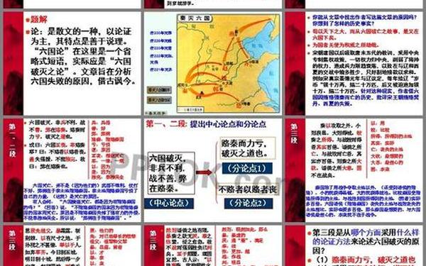 六国论教案;六国论课件