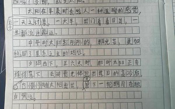 假如我是太阳、如果我是太阳作文100字左右