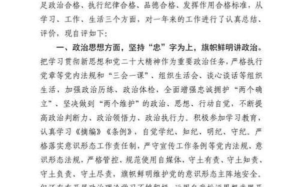 党员个人总结_2024党员自评总结简短