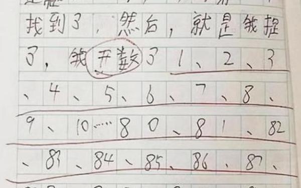 小学三年级作文不会写怎么办—小学生0分作文