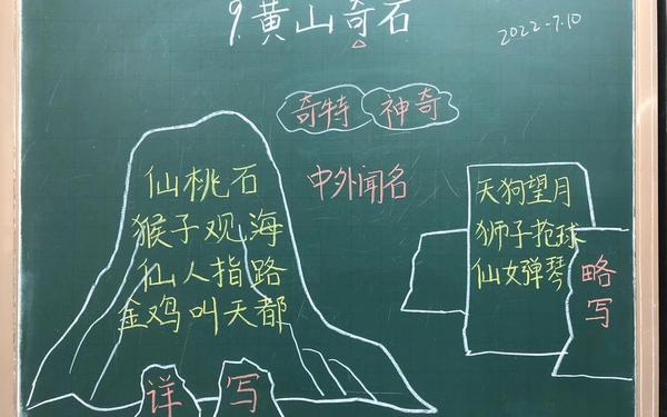 奇怪的大石头教案;奇怪的大石头板书设计