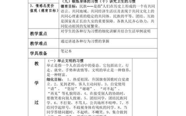 课堂礼仪教案—礼仪教案