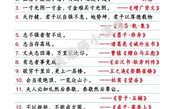 名人名言名句;名人名言名句暖心