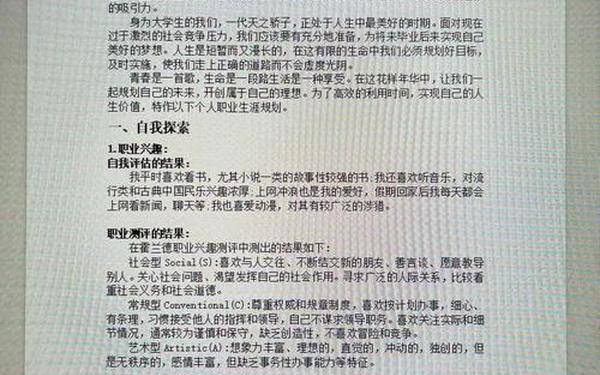 个人职业规划—职业生涯规划200字